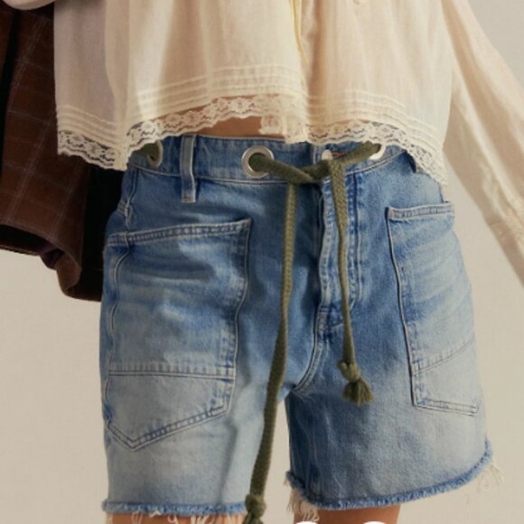 We The Free Pants - WE The Free Moxie Barrel Shorts WS-155